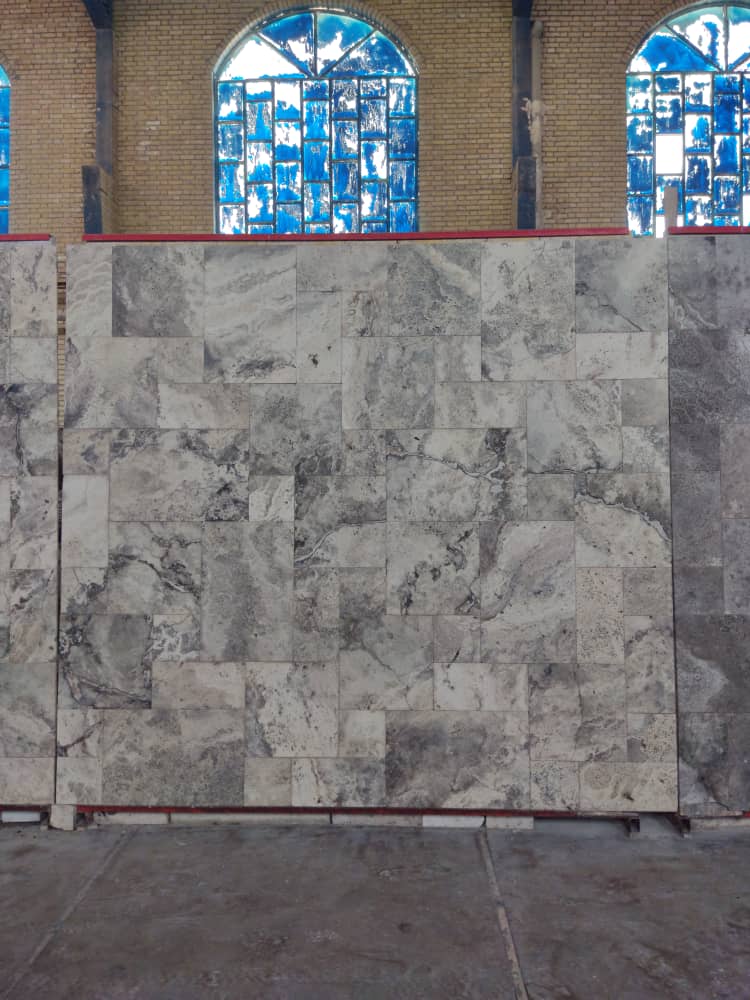 سنگ فرنچ پترن کار شده