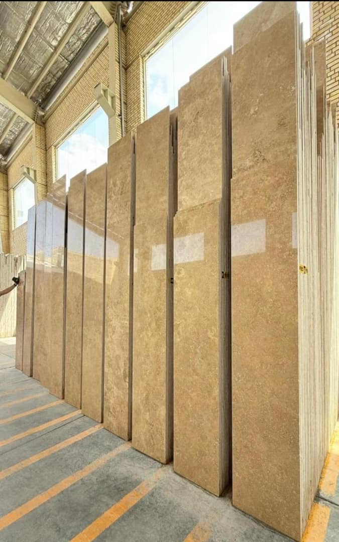 سنگ تراورتن عسلی سوپر ابعاد ۴۰ طولی