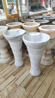 روشویی شیپوری سنگی
