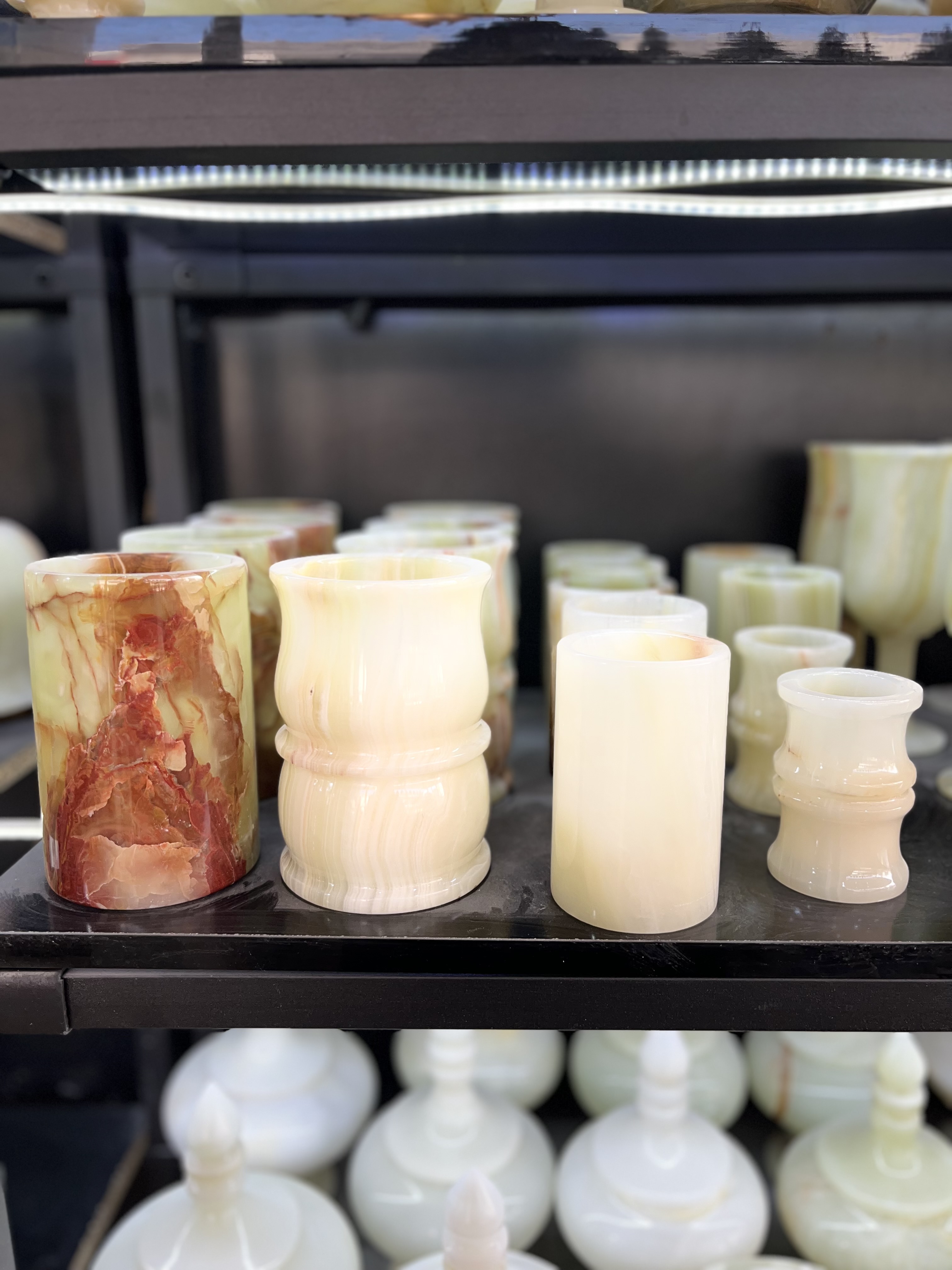 لیوان سنگی بدون دسته