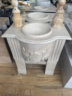 روشویی سنگی دوپایه نمین