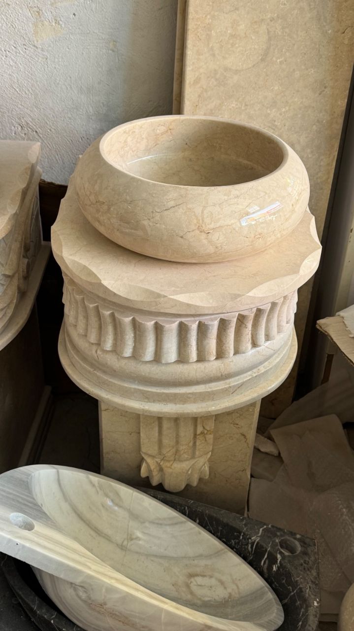 روشویی سیمکان سلطنتی و گلبرگی