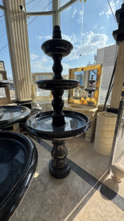 آبنما سنگی مشکی عقیق